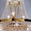 Sheraton csillár, klasszikus-kristály, ORION-MOLECZ LU 2388/15/70 gold     (15xE27)