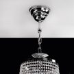 Sheraton csillár, klasszikus-kristály, ORION-MOLECZ LU 2388/24/105 chrom   (24xE27)
