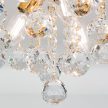 Klassisch mennyezeti lámpa, klasszikus-kristály, ORION-MOLECZ DLU 2324/3/42 gold     (3xE14)