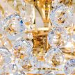 Klassisch mennyezeti lámpa, klasszikus-kristály, ORION-MOLECZ DLU 2324/9/62 gold     (9xE14)