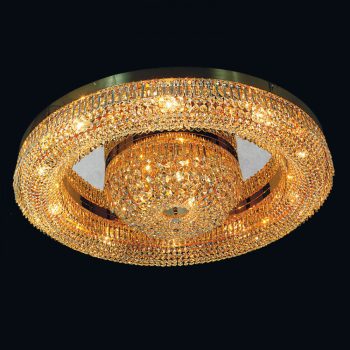   Saturn mennyezeti lámpa, modern-kristály, ORION-MOLECZ DLU 2347/13/100 gold   (13xE14)