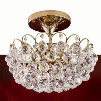   Klassisch mennyezeti lámpa, klasszikus-kristály, ORION-MOLECZ DLU 2410/4/40 gold