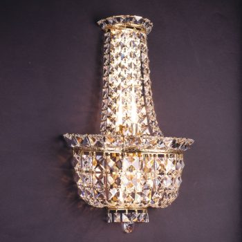   Ambassador fali lámpa, klasszikus-kristály, ORION-MOLECZ WA 2-1066/3 gold       (3xE14)