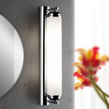   Wiener Nostalgie fürdőszobai tükörmegvilágító, klasszikus, ORION-MOLECZ Soff 3-464/2 chrom/495 opal-seidenmatt