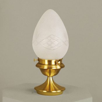   Budapest asztali lámpa, szecessziós, ORION-MOLECZ LA 4-732 bronze/376 klar-matt