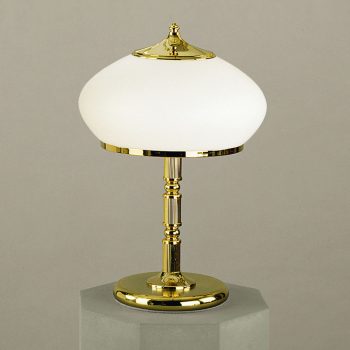   Empire asztali lámpa, klasszikus, ORION-MOLECZ LA 4-801/2 gold/386 opal-gold