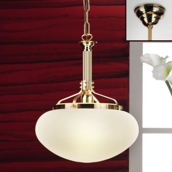   Wiener Nostalgie függőlámpa, klasszikus, ORION-MOLECZ HL 6-987 MS/330 champ matt