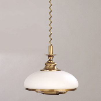   Empire függőlámpa, klasszikus, ORION-MOLECZ HL 6-1342 Pat/Zug/414 opal/Pat