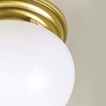   Wiener Nostalgie mennyezeti lámpa, klasszikus, ORION-MOLECZ DL 7-054/33 Patina/330 champ glänzend