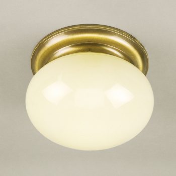   Wiener Nostalgie mennyezeti lámpa, klasszikus, ORION-MOLECZ DL 7-054/40 Patina/337 champ glänzend