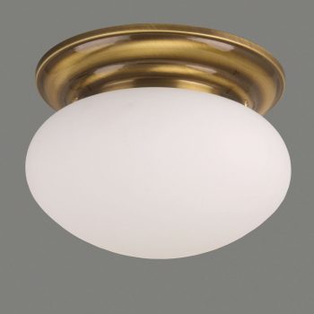   Wiener Nostalgie mennyezeti lámpa, klasszikus, ORION-MOLECZ DL 7-054/40 Patina/337 opal matt