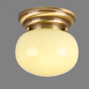   Wiener Nostalgie mennyezeti lámpa, klasszikus, ORION-MOLECZ DL 7-061/18 Patina/338 champ glänzend