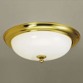   Wiener Nostalgie mennyezeti lámpa, klasszikus, ORION-MOLECZ DL 7-086/35 MS/opal glänzend