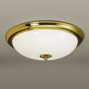   Wiener Nostalgie mennyezeti lámpa, klasszikus, ORION-MOLECZ DL 7-087/47 MS/opal glänzend