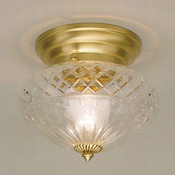   Budapest mennyezeti lámpa, szecessziós, ORION-MOLECZ DL 7-261 bronze/415 klar-Schliff