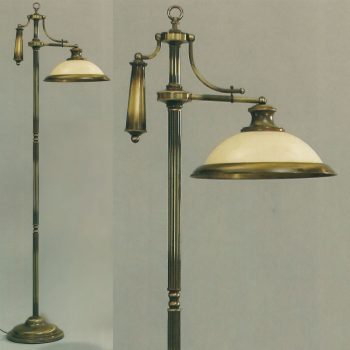   Old lamp állólámpa, klasszikus, ORION-MOLECZ Stl 12-843/1 Patina/355 champ